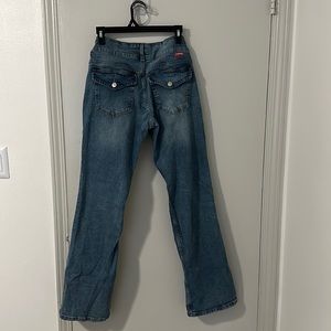 vintage x y2k aesthetic low rise jeans